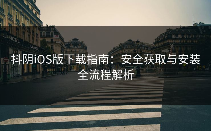 抖阴iOS版下载指南：安全获取与安装全流程解析